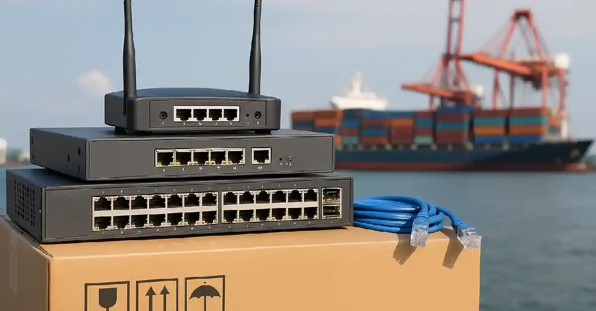 واردات و تأمین تجهیزات شبکه